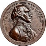 Circa 1805 Sansom Medal. Original. Late Impression. Musante GW-58, Baker-71A. Bronze, Plain edge. SP