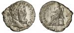 Roman Imperial. Pertinax (193). AR Denarius. 3.16 gms. Laureate head right, rev. Ops enthroned left 