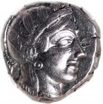 古希腊雅典阿提卡银币，重17.16克，NGC Ancients AU Strike 5/5，Surface 4/5，美品