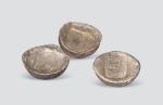 清代陕西陕公估五两银锭二枚