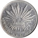 MEXICO. 8 Reales, 1895-Mo AM. Mexico City Mint. PCGS MS-62 Gold Shield.