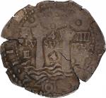 BOLIVIA. Cob 4 Reales, 1652-P. Potosi Mint; Assayer Antonio de Ergueta (E). Philip IV. PCGS Genuine-