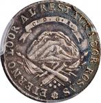 ARGENTINA. La Rioja. 2 Reales, 1843-R B. La Rioja Mint. PCGS AU-58 Gold Shield.