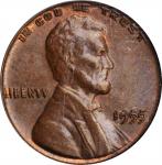 1955 Lincoln Cent. FS-101. Doubled Die Obverse. MS-65 BN (PCGS). CAC. OGH.