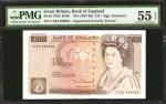 GREAT BRITAIN. Bank of England. 10 Pounds, ND. P-379d. PMG About Uncirculated 55 EPQ.