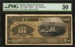 MEXICO. Banco de Guerrero. 100 Pesos, 1914. P-S302b. PMG Very Fine 30.