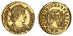 Roman Empire, Constans (337-350), Decennalia Issue, AV Solidus, struck AD 347-348, Treveri, CONSTANS