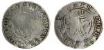 Commonwealth (1649-60), Shilling, 5.66g, 1658, m.m. anchor, g of england over l (?), shield of Engla