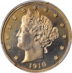 1910 Liberty Head Nickel. Proof-66+ (PCGS). CAC.