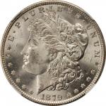 1879 Morgan Silver Dollar. MS-64 (NGC).