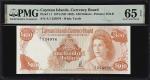 CAYMAN ISLANDS. Cayman Islands Currency Board. 100 Dollars, 1974 (ND 1982). P-11. PMG Gem Uncirculat