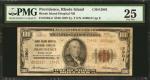 Providence, Rhode Island. $100 1929 Ty. 2. Fr. 1804-2. Rhode Island Hospital NB. Charter #13901. PMG