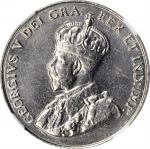 CANADA. 5 Cents, 1933. Ottawa Mint. NGC MS-65.