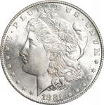 1881-S Morgan Silver Dollar. MS-63 (PCGS). OGH Generation 3.1.