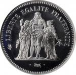 FRANCE. Silver 50 Francs Piefort, 1980. Paris Mint. NGC PROOF-67 Ultra Cameo.
