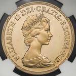 GREAT BRITAIN Elizabeth II エリザベス2世(1952~) 5Pounds 1980 NGC-PF69 Ultra Cameo Proof