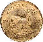 South Africa, gold Krugerrand, 1978, 1oz fine gold Paul Kruger at obverse, Springbok at reverse,(KM-