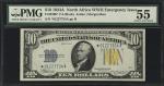 UNITED STATES. Fr. 2309*. 1934A 10 Dollar North Africa Emergency Note. Replacement. PMG About Uncirc