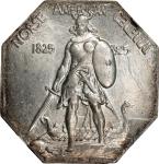 1925 Norse-American Centennial Medal. Silver. Thin Planchet. MS-64 (NGC).