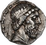 PARTHIA. Mithradates I, 164-132 B.C. AR Drachm (3.73 gms), Seleukeia on the Tigris Mint, ca. 141-138