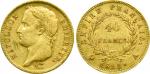 法国拿破仑金币 40法郎