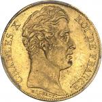 FRANCECharles X (1824-1830). 20 francs 1830, A, Paris.