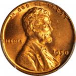 1950 Lincoln Cent. MS-67 RD (PCGS).