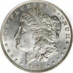 1878 Morgan Silver Dollar. 7/8 Tailfeathers. VAM-41C. Strong, 7/7 Tailfeathers. Super CD. MS-63 (ANA