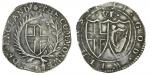 Commonwealth (1649-60), Sixpence, 2.96g, 1651, m.m. sun, no stops by mintmark, shield of England wit