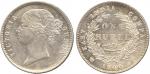 COINS. INDIA - BRITISH INDIA. East India Company, Victoria: Silver Rupee, 1840(c). , “W.W.” raised, 