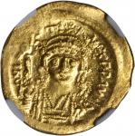 JUSTIN II, 565-578. AV Solidus (4.52 gms), Constantinople Mint, 8th Officinae.