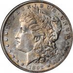 1892-S Morgan Silver Dollar. AU-58 (NGC).