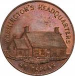 Undated (ca. 1858) Sages Historical Tokens -- No. 10, Washingtons Headquarters at Tappan. Original. 