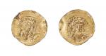 公元582-602年拜占庭帝国莫里斯提比略与天使金币 NGC MS