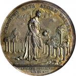 1736 Jernegans Cistern Medal. Silver. 38.7 mm. By John Tanner. Betts-169, Eimer-537, MI III:72. Plai