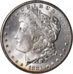 1881-CC Morgan Silver Dollar. MS-66 (PCGS). CAC. OGH.