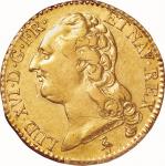 フランス(France), 1785, 金(Au), 1ルイドール Louis dor, PCGS AU58, 極美, EF, ルイ16世像 1ルイドール金貨 1785年(A) KM590