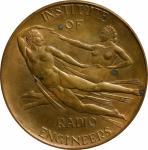 1929 Institute of Radio Engineers Distinguished Service Medal. By Edward Field Sanford. Bronze, Cast