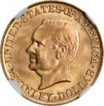 1916 McKinley Memorial Gold Dollar. MS-66+ (NGC).