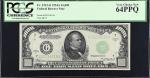 Fr. 2212-G. 1934A $1,000  Federal Reserve Note. Chicago. PCGS Currency Very Choice New 64 PPQ.