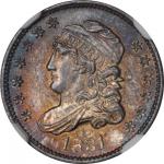 1831 Capped Bust Half Dime. LM-7. Rarity-2. MS-64 (NGC).