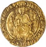 GREAT BRITAIN. 1/2 Sovereign, ND (ca. 1544-47). Tower Mint. Henry VIII (1509-47). PCGS AU-50 Secure 
