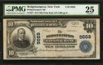 Bridgehampton, New York. 1902 Plain Back $10 Fr. 627. Bridgehampton NB. Charter #9669. PMG Very Fine