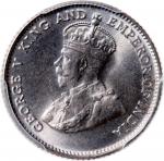 1927年海峡殖民地1毫银币，PCGS MS66