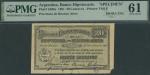 Banco Hipotecario, Argentina, specimen 20 Centavos, Buenos Aires, 14th July 1891, this particular no