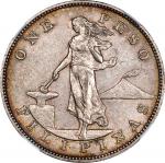 PHILIPPINES. Peso, 1903-S. San Francisco Mint. NGC AU-50.