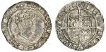 Henry VIII (1509-47), second coinage, Groat, 2.69g, m.m. lis, henric 8 d g agl fra z hib rex, saltir
