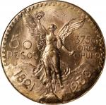 MEXICO. 50 Pesos, 1930. Mexico City Mint. NGC MS-65.