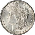 1880-O Morgan Silver Dollar. MS-62 (PCGS).
