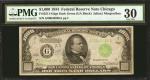 Fr. 2211-Gdgs. 1934 $1000 Federal Reserve Note. Chicago. PMG Very Fine 30.